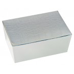 Silver Silk Ballotin Box 
