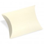 Ivory Silk Pillow Box  