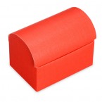 Red Silk Small Chest Box  