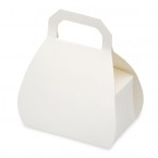 White Silk Handbag Box  