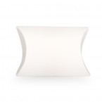 White Silk Pillow Box  