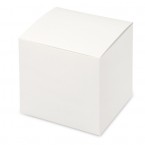 White Silk Square Box - Medium