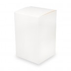 White Silk Square Box 
