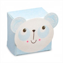 Blue Panda Square Box 