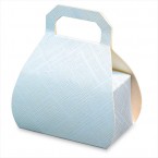 Blue Silk Handbag Box 