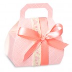 Pink Silk Handbag Box 